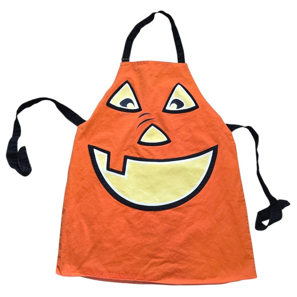 Old Navy Kids Pumpkin Apron Costume - Orange and Black